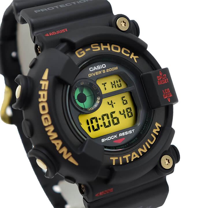 プレミア商品・保証なし・電池交換済 G-SHOCK Gショック ジーショック フロッグマン FROGMAN 7周年記念モデル 潜水カエル DW-8201NT-1JR｜tokeiten｜03