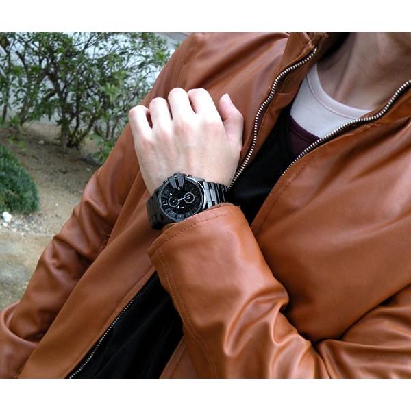 ディーゼル 時計 腕時計 DIESEL メンズ DZ4180 ブラック 黒 クロノ 