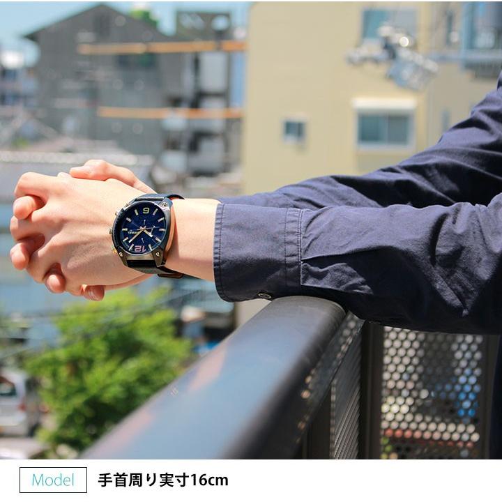 DIESEL　オーバーフロー　DZ-4375　稼働品　腕時計 Amazon.co.jp: Diesel DZ4375 メンズ オーバーフローガンメッキ クロノ
