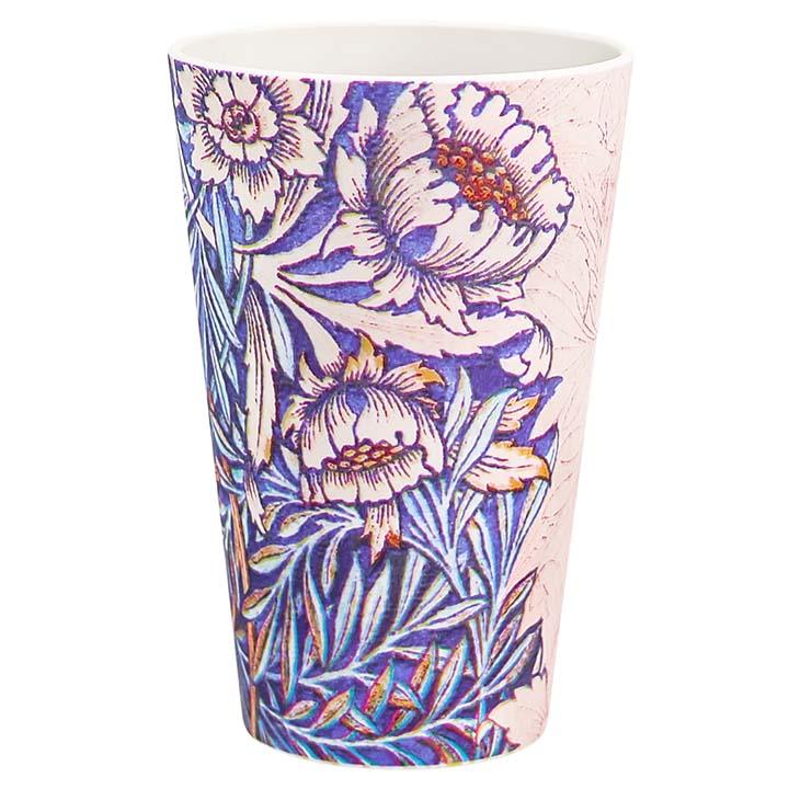 ecoffee cup エコーヒーカップ ウィリアムモリス テキスタイル 花 鳥 コーヒー お茶 カップ 北欧 シリコン タンブラー 洗える ギフト 蓋付き | ecoffee cup | 06