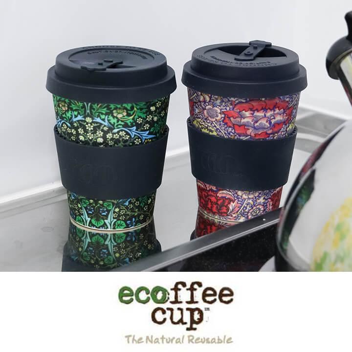 ecoffee cup エコーヒーカップ ウィリアムモリス テキスタイル 花 北欧 コーヒー お茶 カップ シリコン タンブラー かわいい おしゃれ ギフト | ecoffee cup | 02