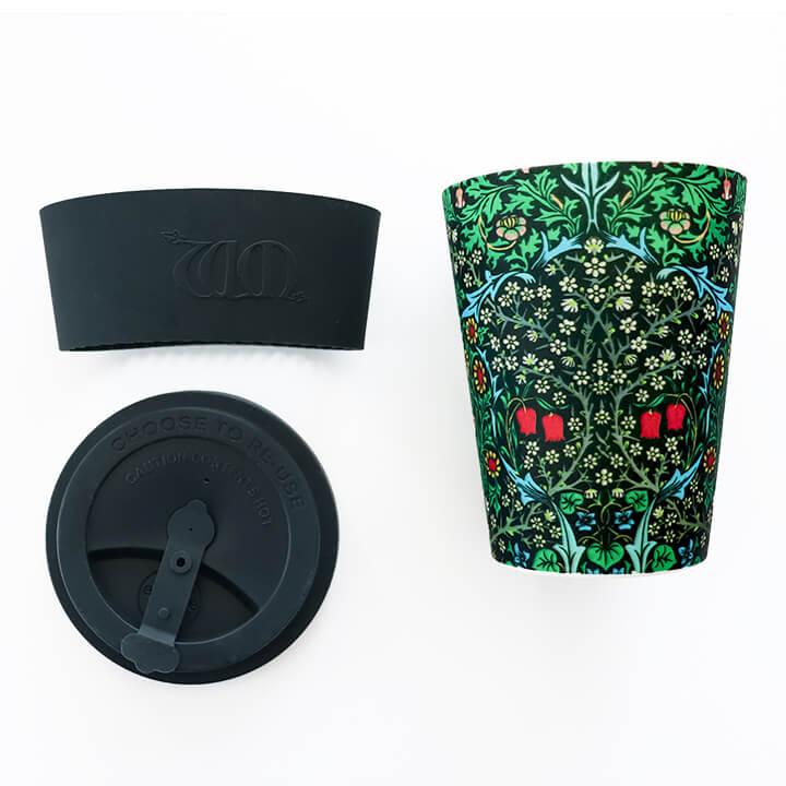 ecoffee cup エコーヒーカップ ウィリアムモリス テキスタイル 花 北欧 コーヒー お茶 カップ シリコン タンブラー かわいい おしゃれ ギフト | ecoffee cup | 07