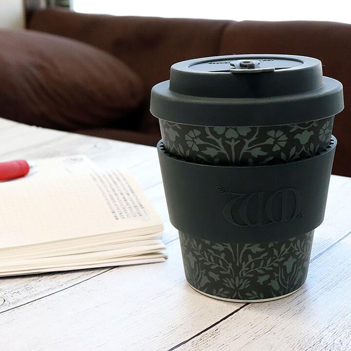 ecoffee cup エコーヒーカップ ウィリアムモリス テキスタイル コーヒー お茶 カップ 北欧 花 蓋 シリコン タンブラー かわいい おしゃれ ギフト | ecoffee cup | 06