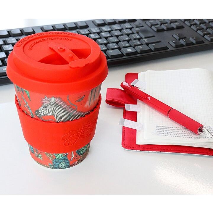 ecoffee cup エコーヒーカップ エマ・J・シプリー コーヒー お茶 カップ 動物 アニマル 花 植物 蓋 シリコン タンブラー かわいい  おしゃれ お家カフェ ギフト | ecoffee cup | 05