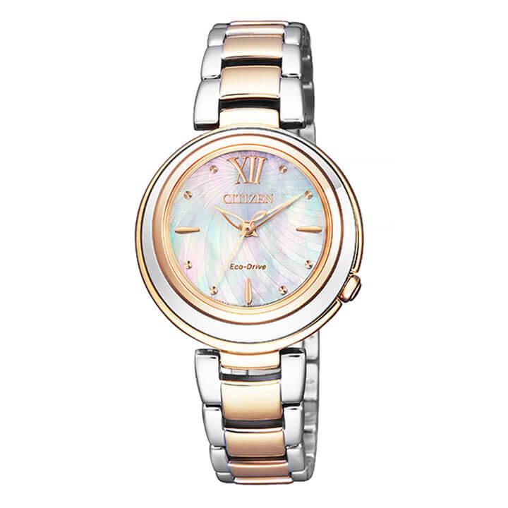 L メタル エコドライブ シチズン 国内正規品 エル Em0584 81d Citizen ポイント最大17倍 レディース ソーラー 腕時計 白蝶貝 メタル エル 腕時計 ウォッチ ブレスレット 腕時計 メンズ アクセの加藤時計店 通販