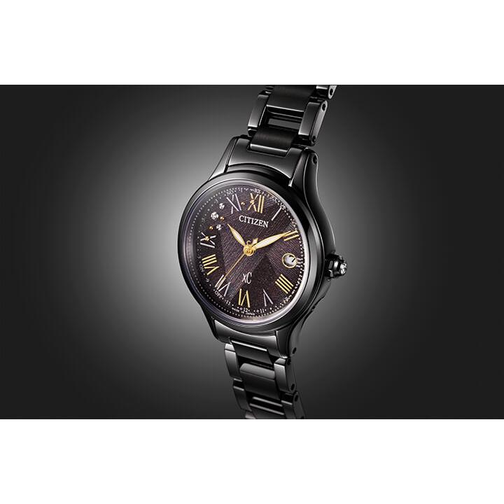 ◆限定◆美品 CITIZEN XC クロスシー メンズモデル 電波時計 XC シチズン クロスシー CITIZEN xC LIGHT in BLACK Eco-Drive 50th