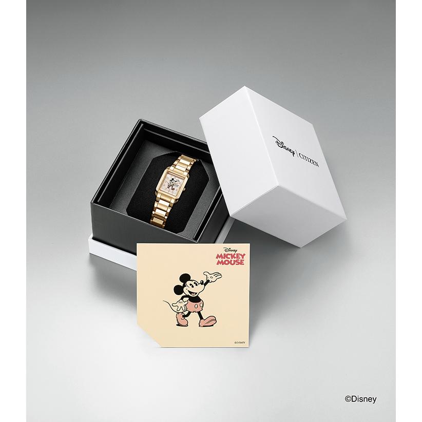 wccf    EX   エルネニー　　美品 CITIZEN L シチズン エル Disney Collection「ミッキーマウス」 光発電
