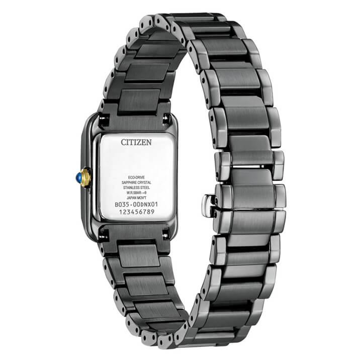 シチズン エル LIGHT in BLACK Eco-Drive 50th Anniversary Edition 限定モデル EW5636-55E 腕時計 CITIZEN L エコ・ドライブ 国内正規品 レディースの画像