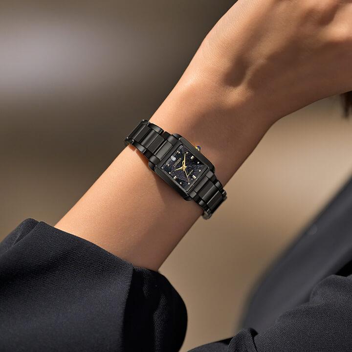 シチズン エル LIGHT in BLACK Eco-Drive 50th Anniversary Edition 限定モデル EW5636-55E 腕時計 CITIZEN L エコ・ドライブ 国内正規品 レディースの画像