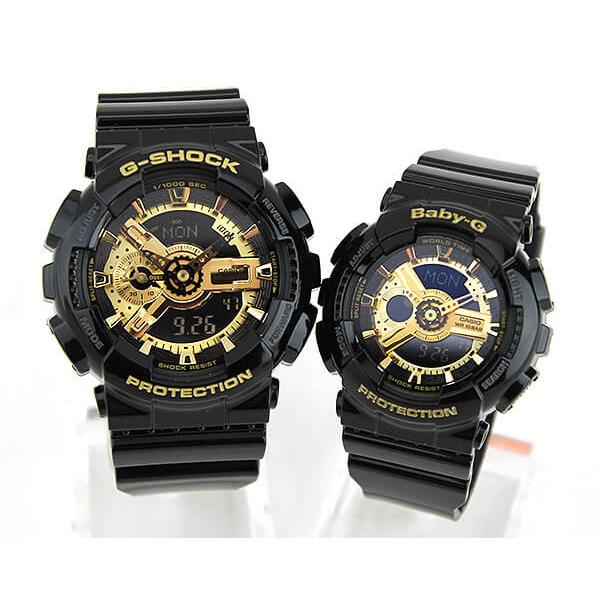 G-SHOCK ペア ペアウォッチ 腕時計 黒 ブラック 金 ゴールド G G-SHOCK ペア ペアウォッチ 腕時計 黒 ブラック 金 ゴールド G