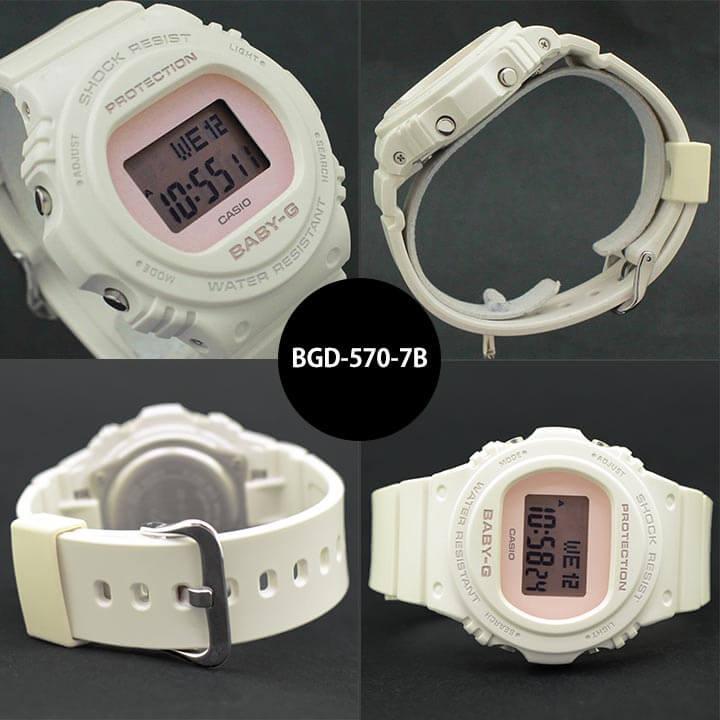 ペアウォッチ カシオ Gショック ジーショック ベビーG CASIO G-SHOCK Baby-G デジタル ブラック 黒 ピンク 白 ホワイト｜tokeiten｜04