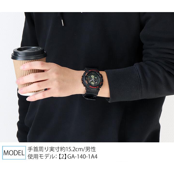 新品未使用 G-SHOCK GA-140 ブラック 電池新品 缶・説明書付き GA-140-1A4JF | CASIO