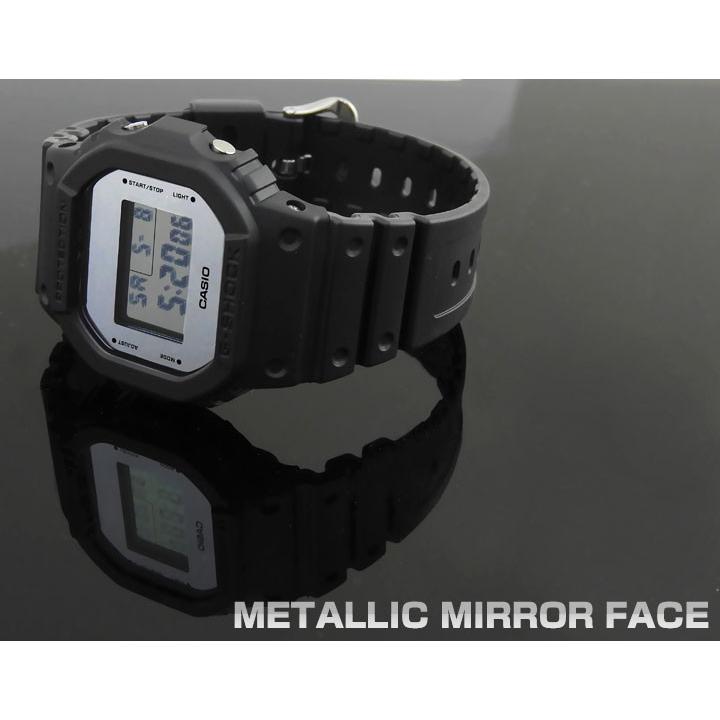 ポイント最大6倍 G-SHOCK Gショック CASIO カシオ メタリックミラーフェイス デジタル メンズ 腕時計 海外モデル 黒 ブラック 銀 シルバー 金 ゴールド｜tokeiten｜08