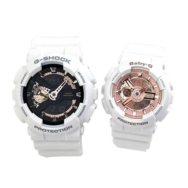 ペアウォッチ ブランド CASIO カシオ G-SHOCK Gショック ベビーG Baby-G 腕時計 メンズ レディース GA-110RG-7A BA-110-7A1 ペア 40代 防水 逆輸入｜tokeiten｜05