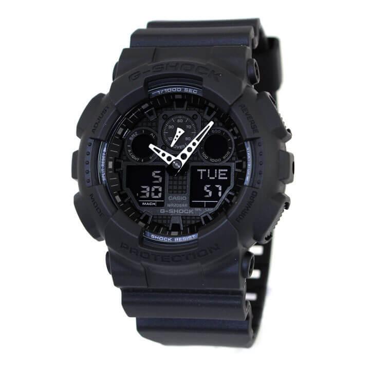 G shock ga 100 clearance black