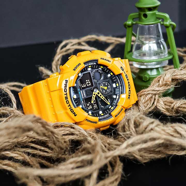 G-SHOCK カシオ Gショック ジーショック BASIC 人気 ランキング 腕時計 メンズ CASIOStandard 逆輸入 GA-100A-9A BIG CASE カラフル 推し活グッズ おしゃれ｜tokeiten｜07