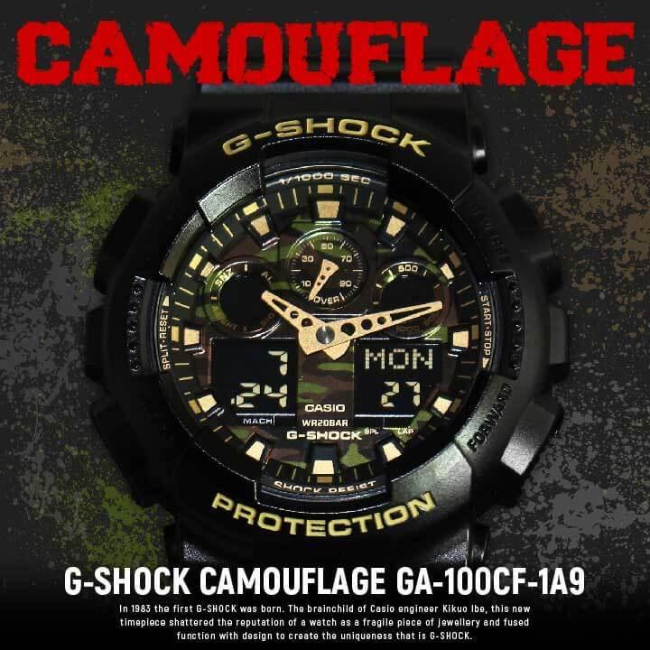 G-SHOCK Gショック BASIC カシオ 腕時計 メンズ GA-100CF-1A9 G-SHOCK Gショック BASIC カシオ 腕時計 メンズ GA-100CF-1A9