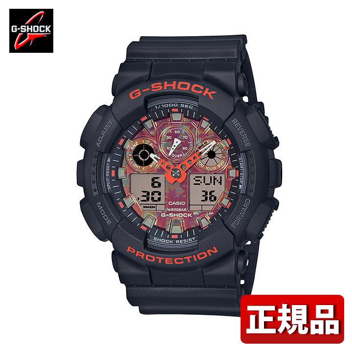 G-SHOCK Gショック CASIO カシオ GA-100TAL-1AJR Kyo Momiji Color