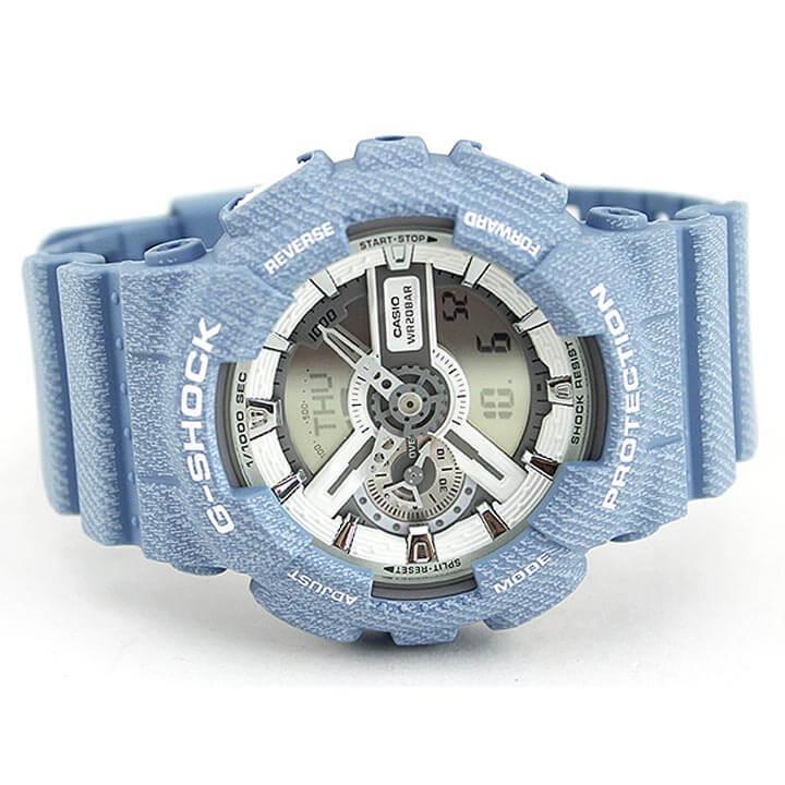 G-SHOCK ポイント最大6倍 CASIO カシオ GA-110DC-2A7 デニム 海外