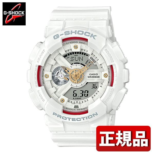 お取り寄せ可能 ポイント最大6倍 G Shock Gショック Casio カシオ Ga 110ddr 7ajf アナログ デジタル メンズ 腕時計 国内正規品 白 ホワイト 赤 レッド 金 ゴールド ウレタン 直売大特価祭 Rdsnicaragua Org