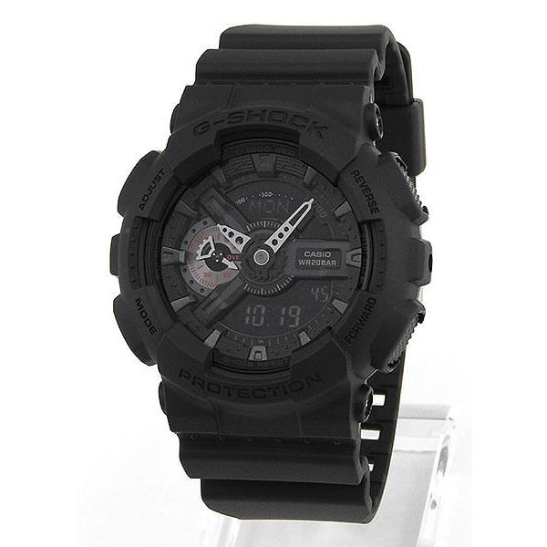 G-SHOCK Gショック CASIO カシオ GA-110MB-1A Military black series アナログ アナデジ ブラック 黒 メンズ 腕時計 海外モデル 逆輸入｜tokeiten｜03