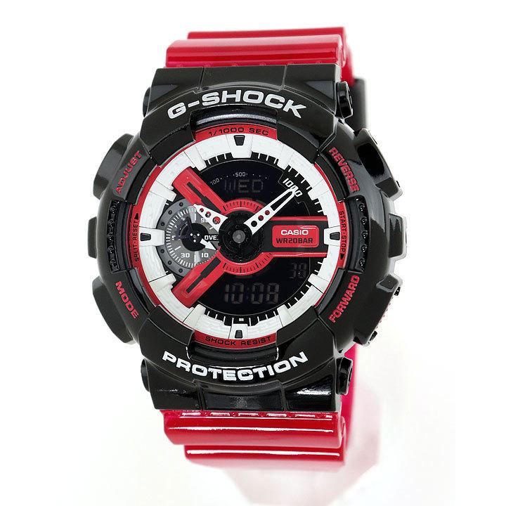 G-SHOCK Gショック CASIO カシオ GA-110RB-1A アナログ デジタル