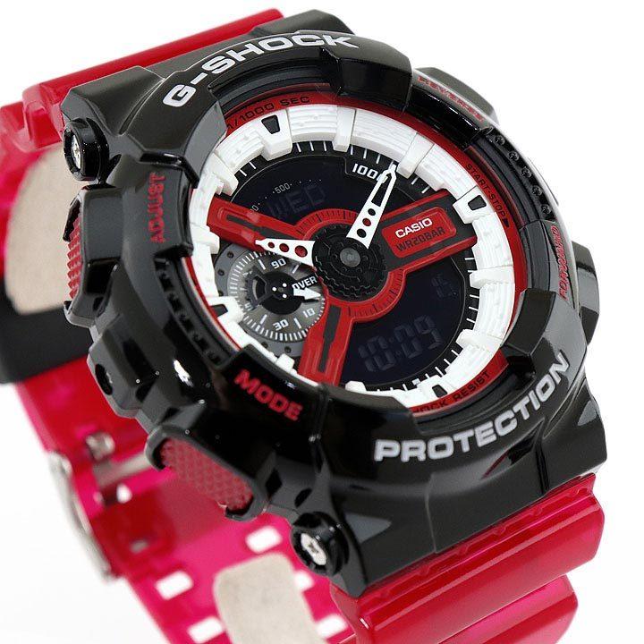 G-SHOCK Gショック CASIO カシオ GA-110RB-1A アナログ デジタル
