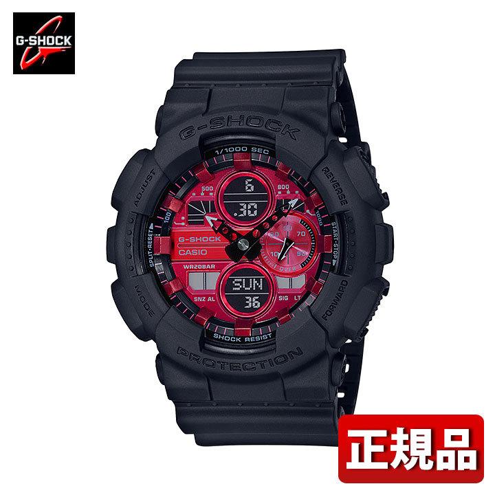 G-SHOCK Gショック CASIO カシオ GA-140AR-1AJF Black and Red Series