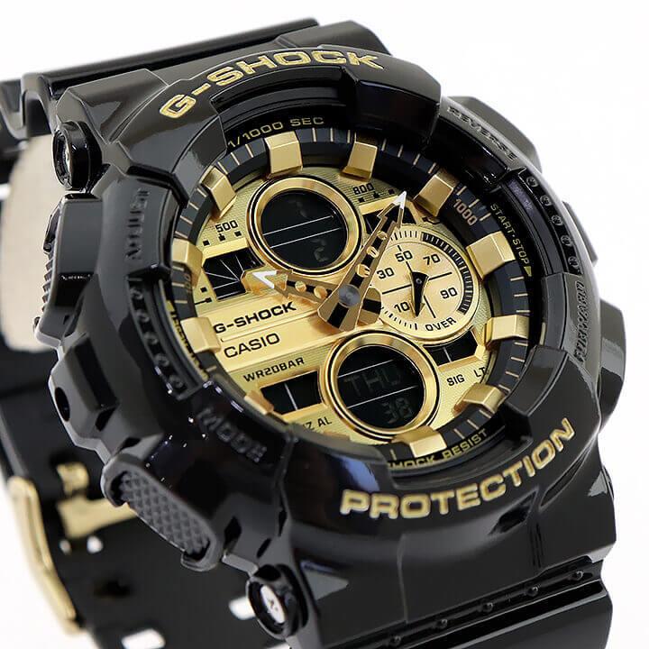 G-SHOCK Gショック CASIO カシオ 防水 アナデジ 光沢塗装 Garish