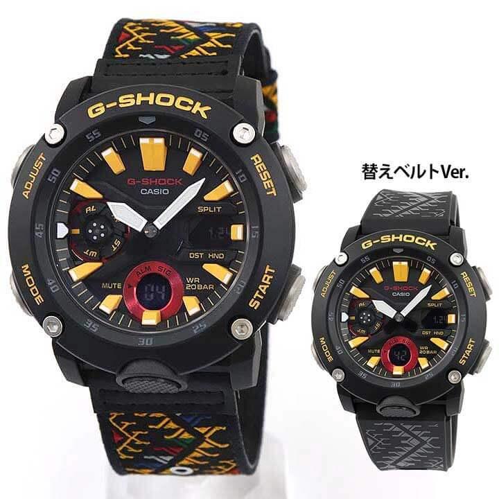 G-SHOCK Gショック CASIO カシオ ga-2000 替えベルト ブータン王国