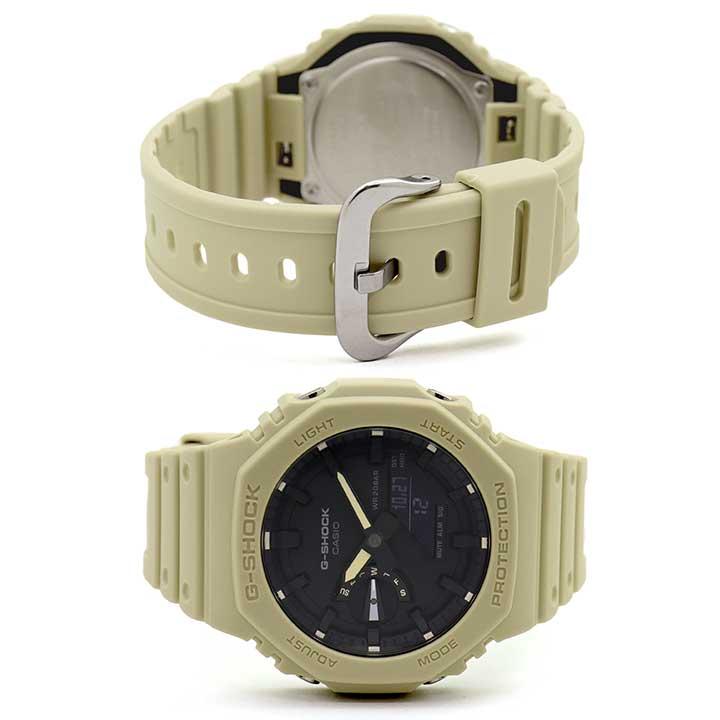G-SHOCK GA-2100-5AJF カシオーク ベージュ Casio G-Shock Analog-Digital GA-2100-5AJF | Sakurawatches.com