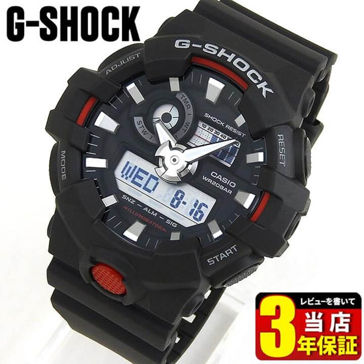 ジーショック G-SHOCK Gショック BASIC 多機能 メンズ 腕時計 黒