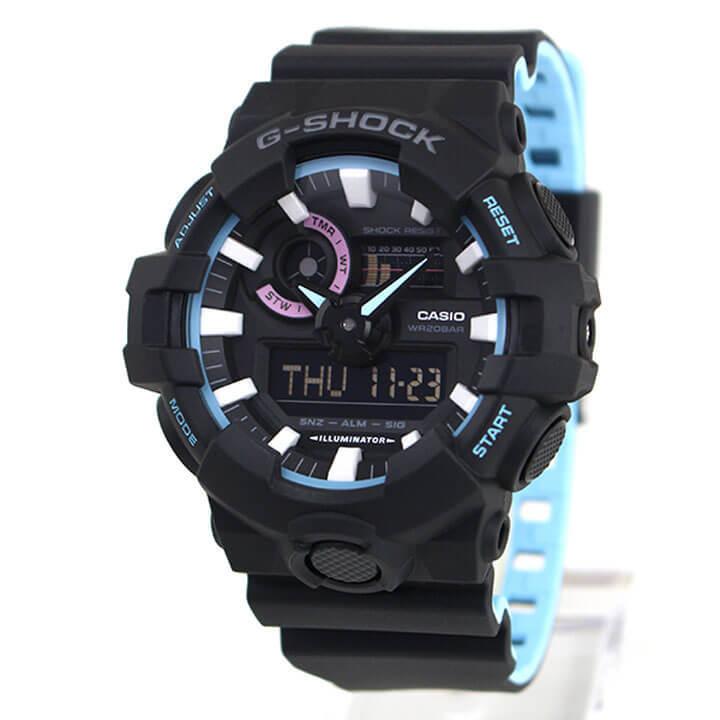 【美品】CASIO G-SHOCK GA-700 アナデジ 腕時計 青 紺 楽天市場】CASIO カシオ G-SHOCK Gショック ジーショック DENIM