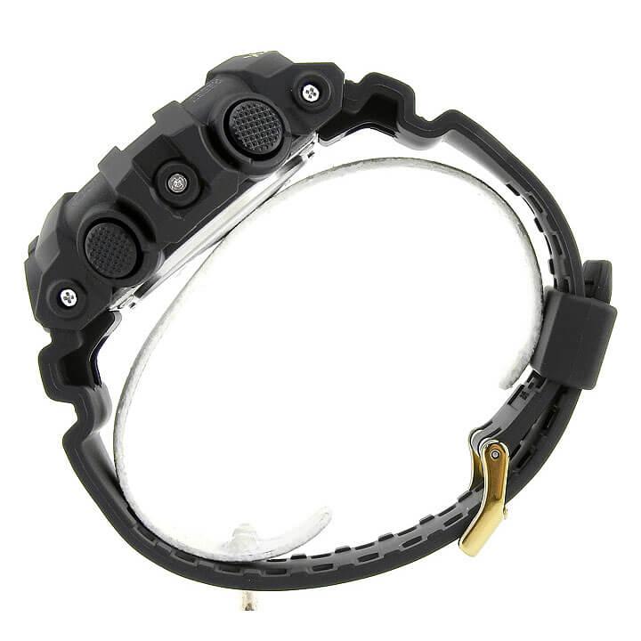 G-SHOCK Gショック BASIC CASIO カシオ BLACK&GOLD アナデジ メンズ 腕時計 黒 ブラック 金 ゴールド ウレタン GA-710B-1A9 海外モデル | G-SHOCK | 03