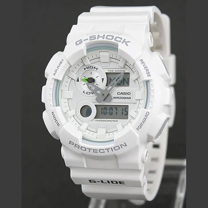 BOX訳あり CASIO カシオ G-SHOCK ジーショック GAX-100A-7A 海外モデル アナログ デジタル メンズ 腕時計 白 ホワイト  逆輸入