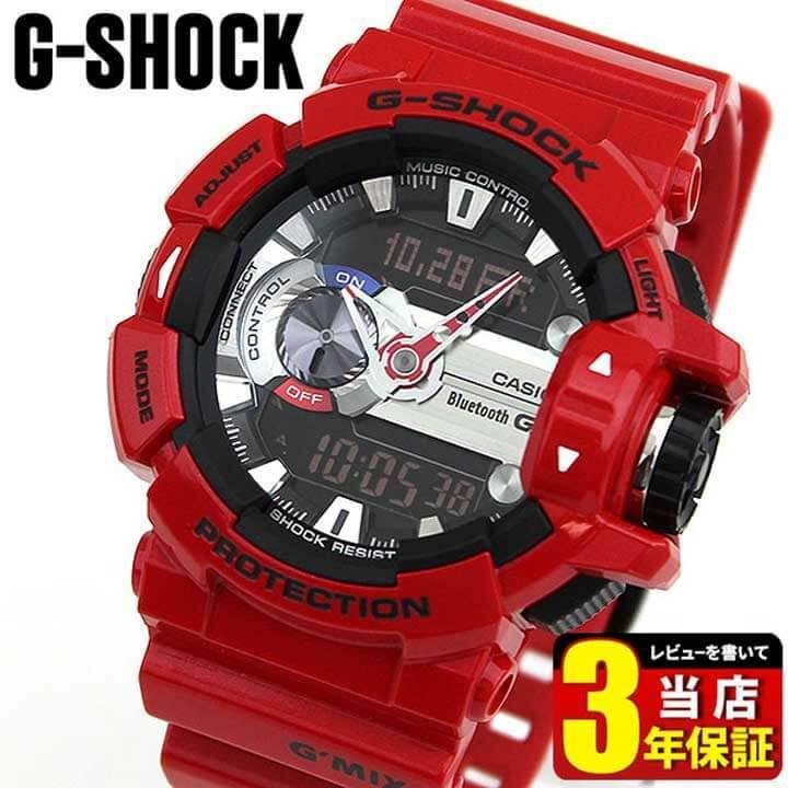 ポイント最大6倍 CASIO カシオ G-SHOCK ジーショック クオーツ 多機能 GBA-400-4A 海外モデル G'MIX ジーミックス  メンズ 腕時計 赤 レッド :GBA-400-4A:腕時計 メンズ アクセの加藤時計店 - 通販 - Yahoo!ショッピング