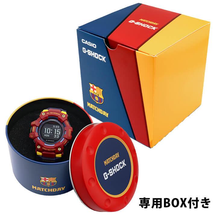 BOX訳あり Gショック ジーショック G-SHOCK ジースクワッド コラボ 腕時計 時計 限定モデル FCバルセロナ メンズ GBD-100BAR-4 Bluetooth デジタル｜tokeiten｜07