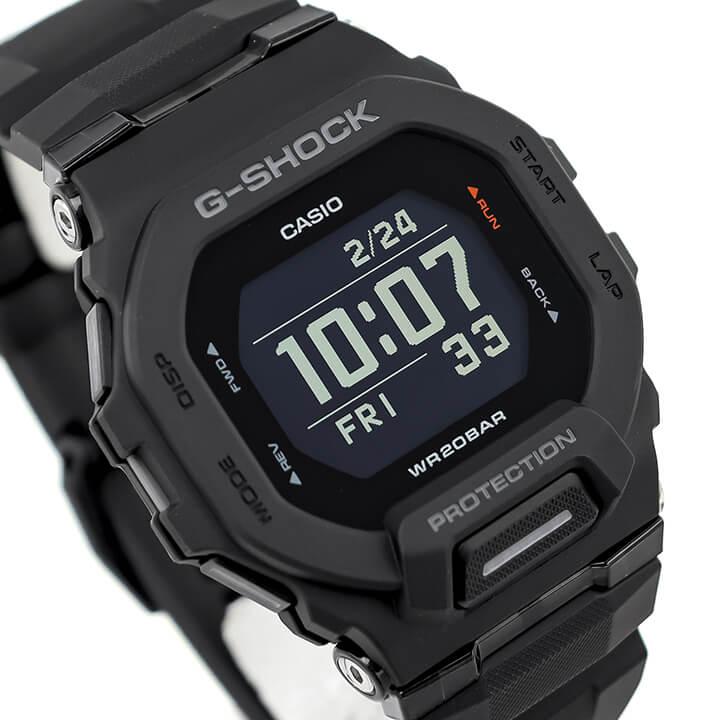 G-SHOCK Gショック ジーショック ジースクワッド Bluetooth デジタル メンズ 腕時計 GBD-200-1 ランニングウォッチ CASIO カシオ  黒 オールブラック 逆輸入｜tokeiten｜04