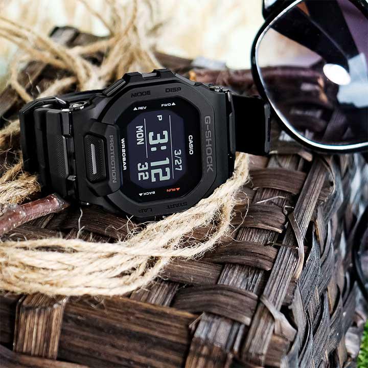 G-SHOCK Gショック ジーショック ジースクワッド Bluetooth デジタル メンズ 腕時計 GBD-200-1 ランニングウォッチ CASIO カシオ  黒 オールブラック 逆輸入｜tokeiten｜07