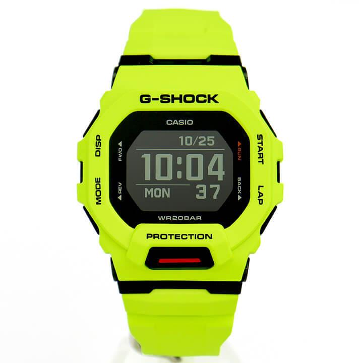 CASIO G-SHOCK カシオ Gショック ジーショック ジースクワッド GBD-200-9 Bluetooth モバイルリンク ランニングウォッチ デジタル ライムイエロー 腕時計 時計｜tokeiten｜03