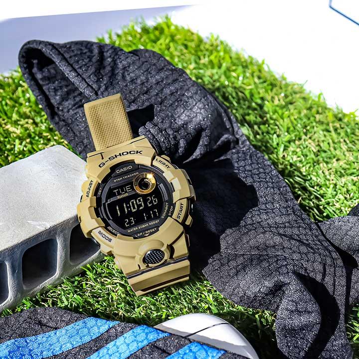 G-SHOCK Gショック CASIO カシオ G-SQUAD ジースクワッド bluetooth搭載 モバイルリンク機能 反転液晶 メンズ 腕時計 ウレタン GBD-800UC-5 海外モデル｜tokeiten｜08