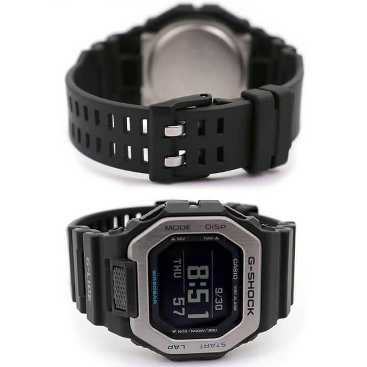 カシオ Gショック ジーショック CASIO G-SHOCK G-LIDE GBX-100-1 腕時計 Bluetooth デジタル Gライド タイドグラフ 黒 ブラック 防水 見やすい｜tokeiten｜06