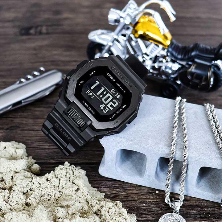 カシオ Gショック ジーショック CASIO G-SHOCK G-LIDE GBX-100NS-1 Gライド 腕時計 時計 Bluetooth デジタル  黒 ブラック｜tokeiten｜07