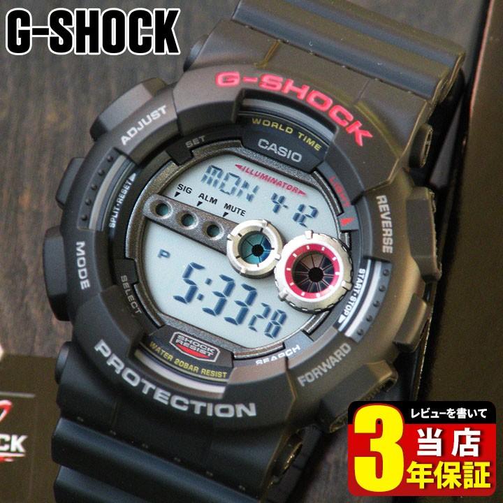 G-ショック Standard G-SHOCK Gショック ジーショック デジタル メンズ 腕時計 GD-100-1A ブラック 黒 逆輸入｜tokeiten