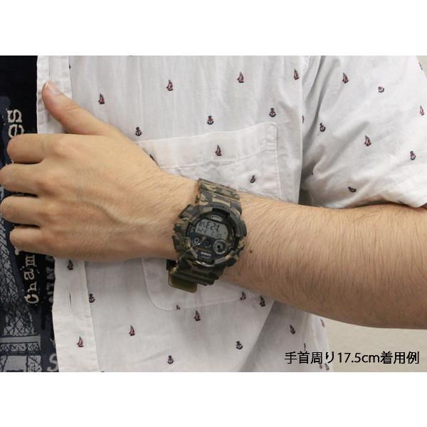 G-SHOCK Gショック CASIO カシオ デジタル メンズ 腕時計 時計カジュアル GD-120CM-5 ミリタリー カモフラージュシリーズ  迷彩 逆輸入
