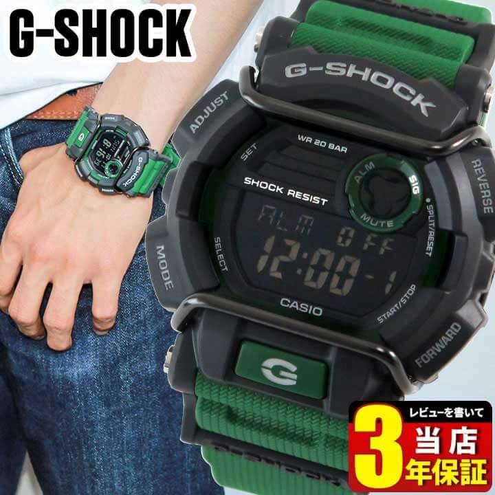 G-SHOCK ポイント最大6倍 BOX訳あり ミリタリー カシオ Gショック メンズ 腕時計 緑 グリーン GD-400-3 逆輸入 : 腕時計 メンズ アクセの加藤時計店 - 通販 - Yahoo!ショッピング G-SHOCK ポイント最大6倍 BOX訳あり ミリタリー カシオ Gショック メンズ 腕時計 緑 グリーン GD-400-3 逆輸入 : 腕時計 メンズ アクセの加藤時計店 - 通販 - Yahoo!ショッピング