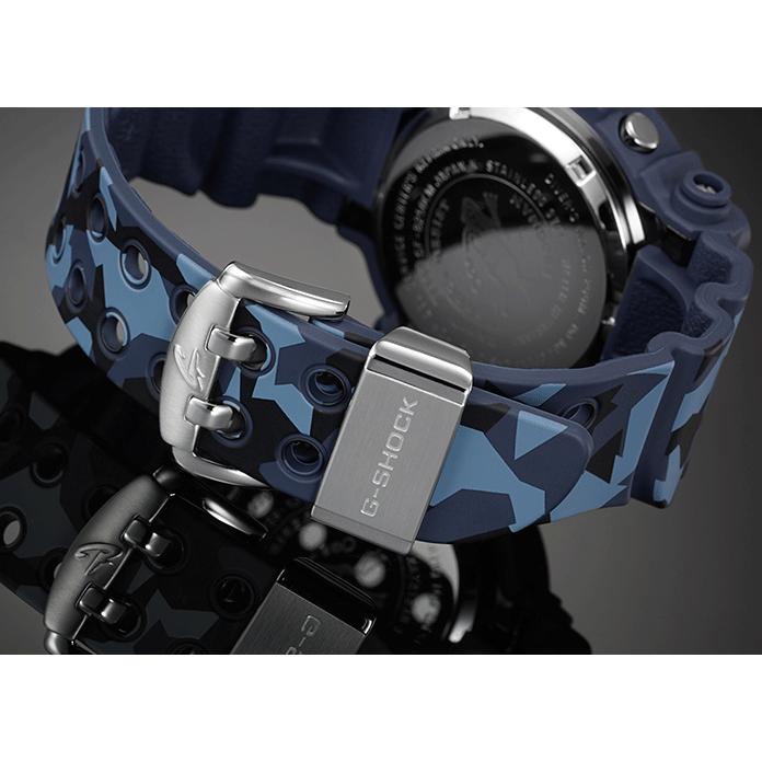 プレミア商品 G-SHOCK Gショック CASIO カシオ GF-8250CM-2JR FROGMAN フロッグマン MEN IN CAMOUFLAGE タフソーラー メンズ 腕時計 青 ブルー 迷彩｜tokeiten｜03