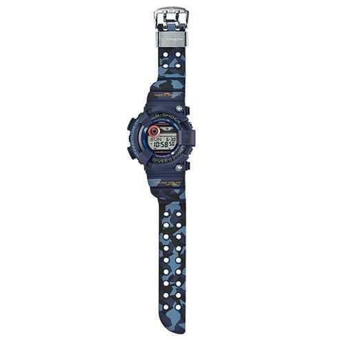 プレミア商品 G-SHOCK Gショック CASIO カシオ GF-8250CM-2JR FROGMAN フロッグマン MEN IN CAMOUFLAGE タフソーラー メンズ 腕時計 青 ブルー 迷彩｜tokeiten｜06