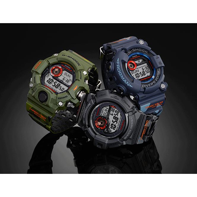 プレミア商品 G-SHOCK Gショック CASIO カシオ GF-8250CM-2JR FROGMAN フロッグマン MEN IN CAMOUFLAGE タフソーラー メンズ 腕時計 青 ブルー 迷彩｜tokeiten｜07