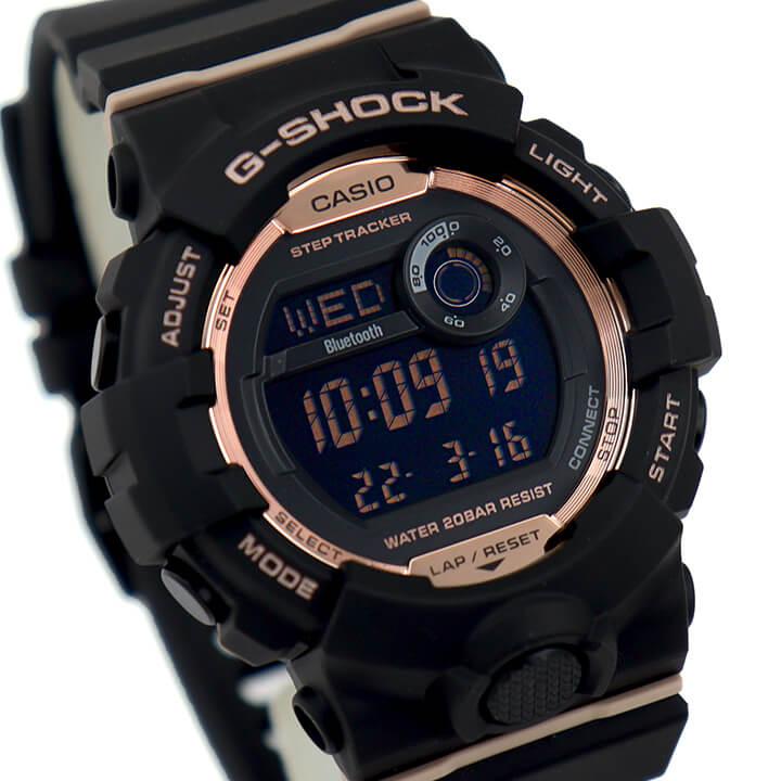 BOX訳あり カシオ Gショック ジーショック メンズ CASIO G-SHOCK GMD-B800-1 Bluetooth 防水 デジタル 黒 ブラック スポーツ 海外モデル 腕時計 時計 見やすい｜tokeiten｜03